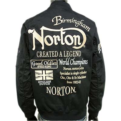 (ノートン) Norton薄手MA-1ジャケット