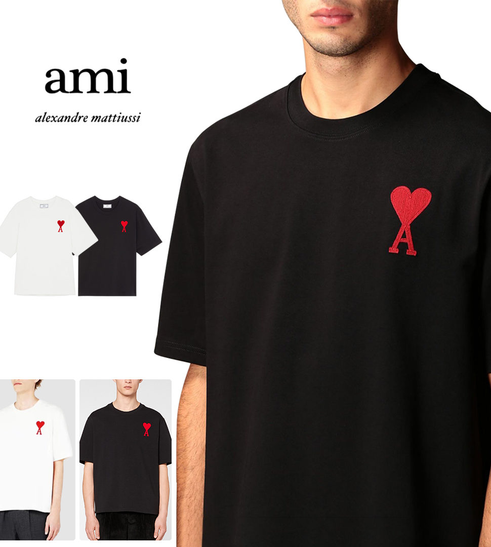 のでご アミパリス S M L XLサイズの通販 by Rn*フォロー割引中*'s shop｜ラクマ amiparis Tシャツ 白 赤マーク サイズ
